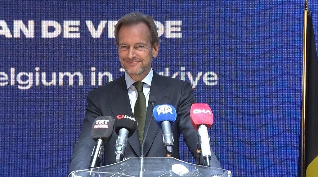 Belçika Kraliçesi Mathilde ve beraberindeki heyetten oluşan Belçika Ekonomik Misyonu’nun