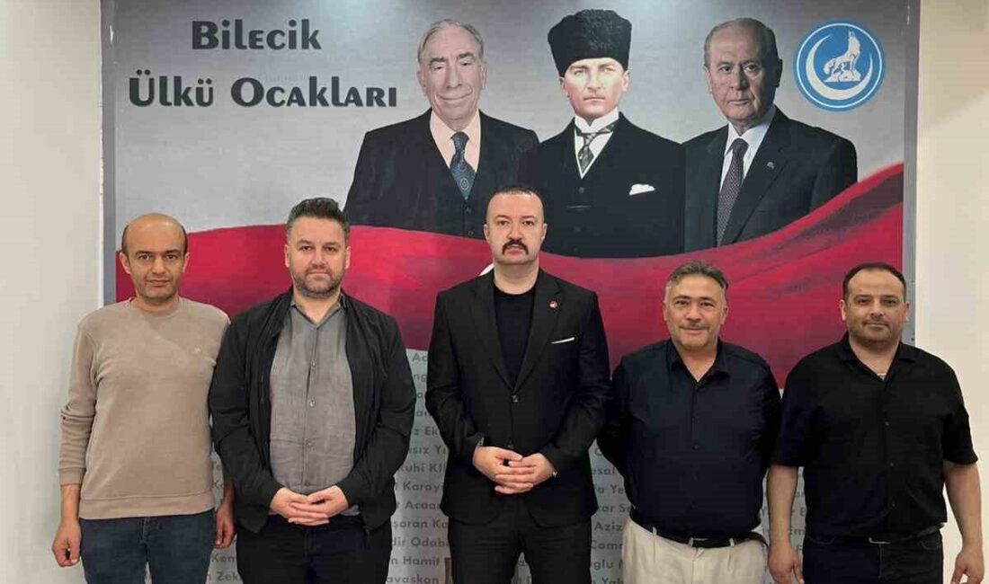 Bilecik’te esnaf odası başkanları, Ülkü Ocakları Bilecik İl Başkanı Bahadır
