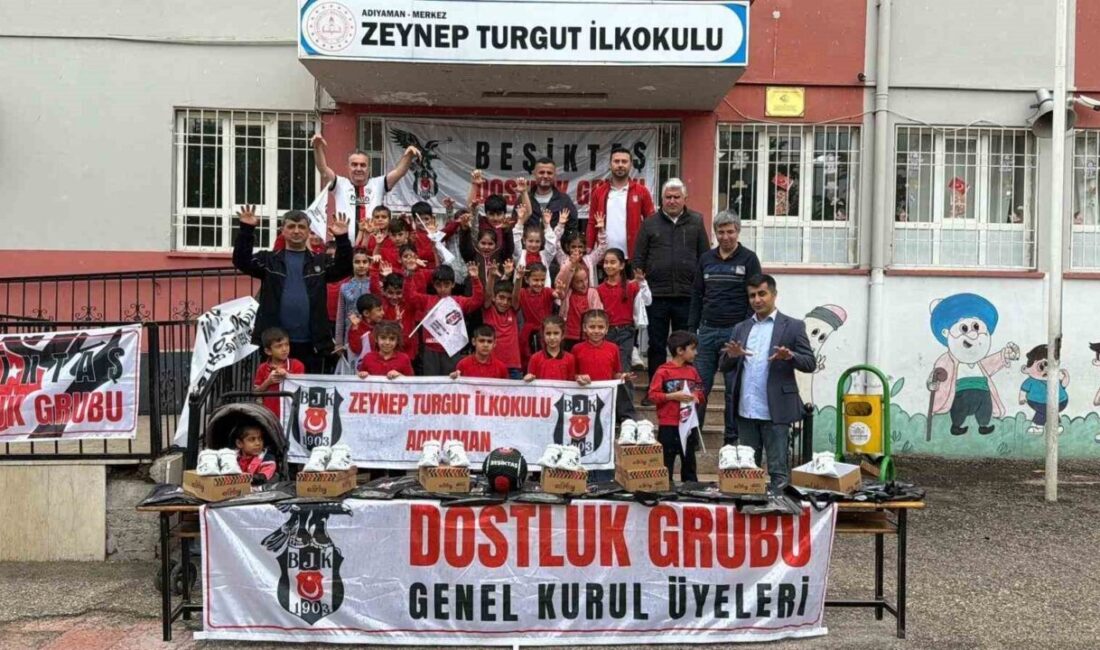 Beşiktaş camiasının dayanışma projesi kapsamında düzenlenen “Bu forma benden sana
