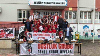Beşiktaş camiasının dayanışma projesi kapsamında düzenlenen “Bu forma benden sana