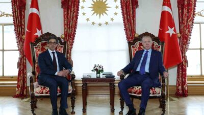 Cumhurbaşkanı Recep Tayyip Erdoğan, Birleşik Arap Emirlikleri (BAE) Devlet Başkan
