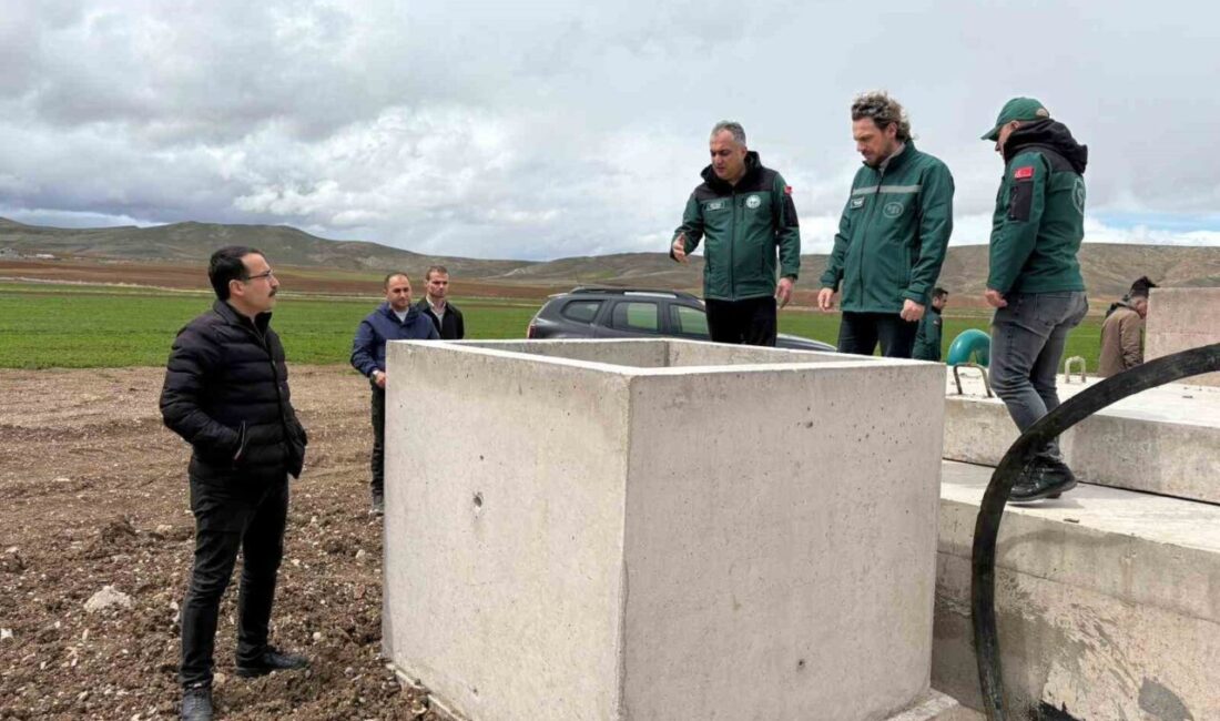 Bayburt’un Demirözü ilçesinde yapımı süren Demirözü sulaması tamamlama inşaatında, Devlet