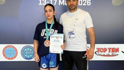 Antalya’da düzenlenen Kick Boks Turkish Open WAKO World Cup Şampiyonası’nda