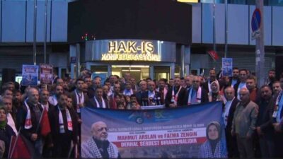 HAK-İŞ Genel Başkan Vekili Devlet Sert, “Siyonist işgalci İsrail’in, içerisinde