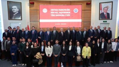Atatürk Üniversitesi ev sahipliğinde düzenlenen “Anayasa Mahkemesine Bireysel Başvurunun Türk