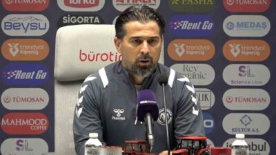 Konyaspor Teknik Direktörü İlhan Palut, mağlup oldukları Fenerbahçe maçının ardından,