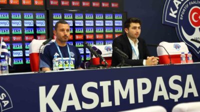 Kasımpaşa Teknik Sorumlusu İlker Püren, Galatasaray karşısında kazandıkları için mutlu