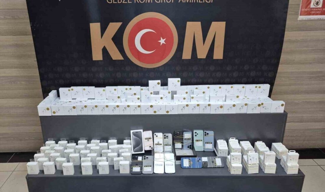 Kocaeli’nin Gebze ilçesinde bir iş yerine düzenlenen operasyonda sahte 75