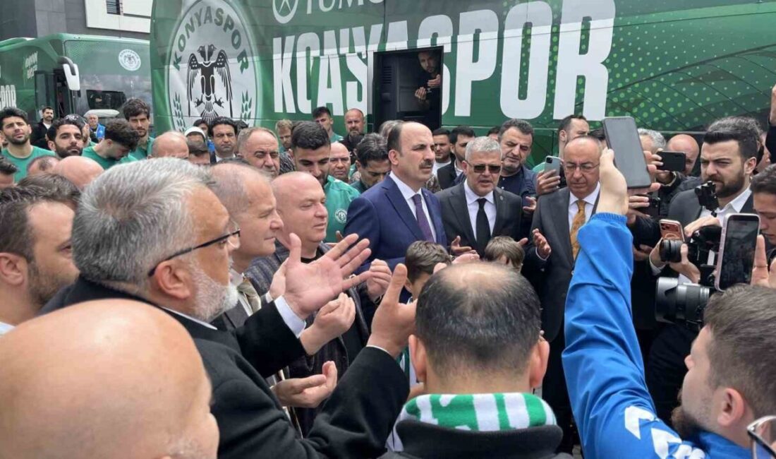 Ziraat Türkiye Kupası finalinde Trabzonspor ile karşılaşacak olan Konyaspor, düzenlenen