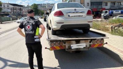 Kocaeli’de korsan taksicilik yapan sürücüye 100 bin, yolcuya ise 3