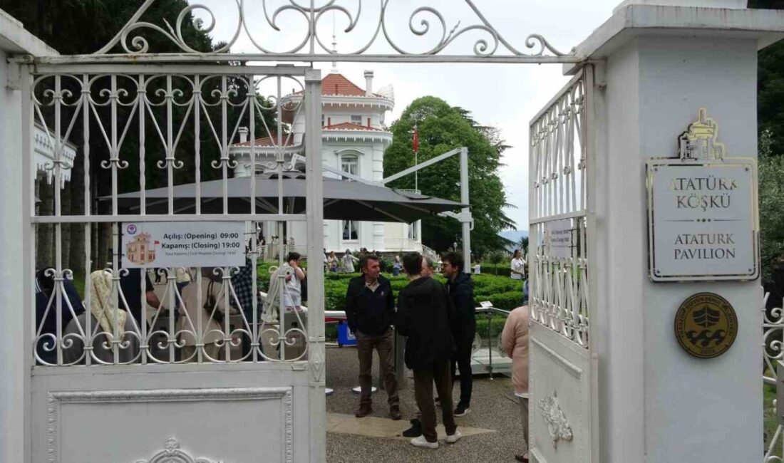 Gazi Mustafa Kemal Atatürk’ün vasiyetini yazdığı yer olarak bilinen Trabzon’daki