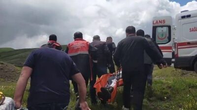 Sivas’ta mantar toplamak için çıktığı kırsalda ayı saldırısına uğrayan vatandaşın