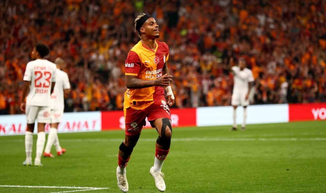 Galatasaray’ın Gabonlu futbolcusu Mario Lemina, Antalyaspor maçıyla bu sezonki 3.