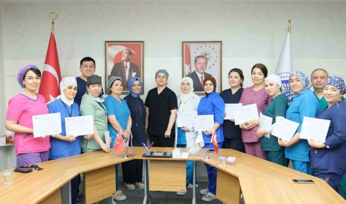 Atatürk Üniversitesi Tıp Fakültesi Araştırma Hastanesi’nde Özbekistanlı sağlık profesyonellerine yönelik