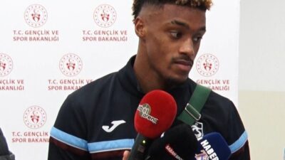 Trabzonsporlu oyuncu Wagner Pina, kupada Gençlerbirliği’ni eleyip finale kaldıkları maçın