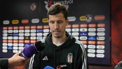 Beşiktaşlı oyuncu Salih Uçan, deplasmanda 2-0 kazandıkları Gaziantep Futbol Kulübü