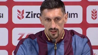 Trabzonspor Kaptanı Stefan Savic, Konyaspor ile oynayacakları Türkiye Kupası Finali