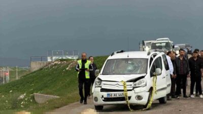 Sivas’ın Kangal ilçesinde bir aracın koyun sürücüsünün arasına daldığı kazada