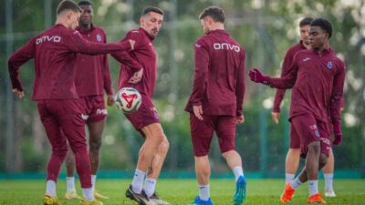Trabzonspor, Ziraat Türkiye Kupası Finali’nde oynayacağı Konyaspor maçı hazırlıklarını sürdürdü.