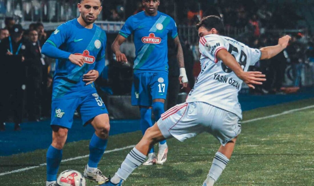 Trendyol Süper Lig’in son haftasında Çaykur Rizespor sahasında karşılaştığı Beşiktaş