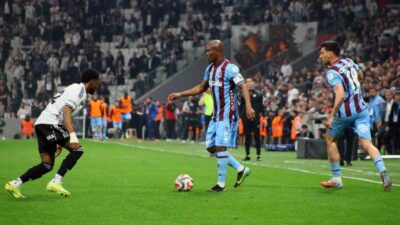 Trendyol Süper Lig’in 33. haftasında Beşiktaş, sahasında Trabzonspor’a 2-1 mağlup