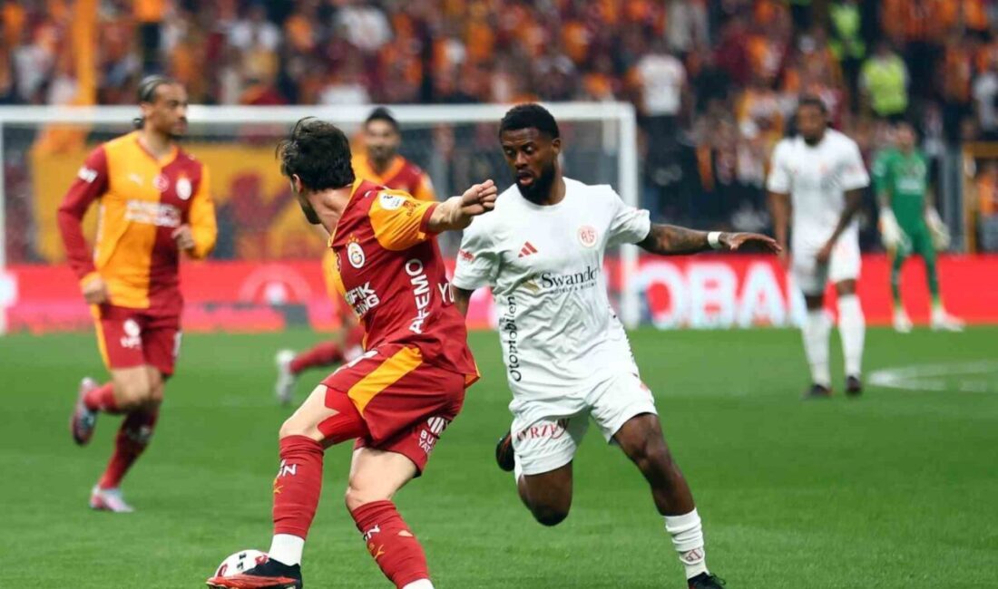 Trendyol Süper Lig’in 33. haftasında Galatasaray evinde Antalyaspor ile karşılaşıyor.