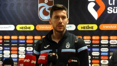 Trabzonsporlu futbolcu Umut Nayir, Göztepe’nin oynaması zor bir takım olduğunu
