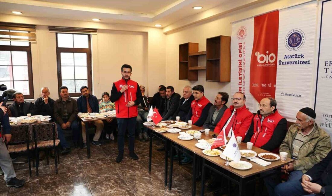 Atatürk Üniversitesi ile Erzurum Teknik Üniversitesi iş birliğinde düzenlenen “Tarım