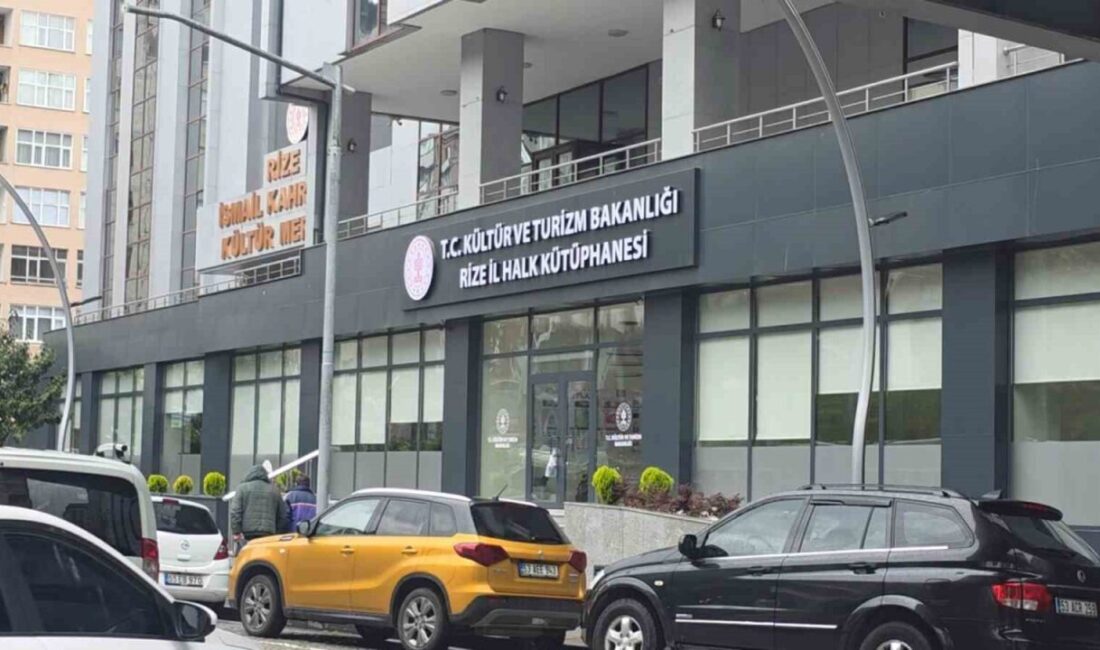 Rize’de 19 Mayıs resmi tatilinde İl Halk Kütüphanesi’nin kapalı olması