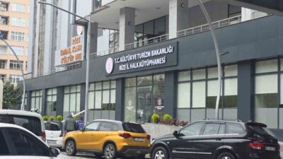 Rize’de 19 Mayıs resmi tatilinde İl Halk Kütüphanesi’nin kapalı olması