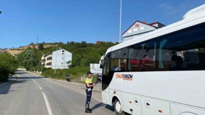 Zonguldak’ta Kurban Bayramı’nın son gününde de emniyet ve jandarma ekipleri