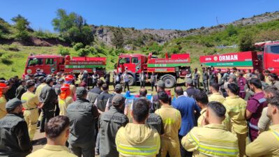 Bayburt orman ekiplerinden yangın riskine karşı sıkı hazırlık