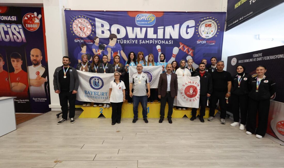 Bayburt Üniversitesi Bowling Takımı, Üniversitelerarası Bowling Türkiye Şampiyonası’nda elde ettiği