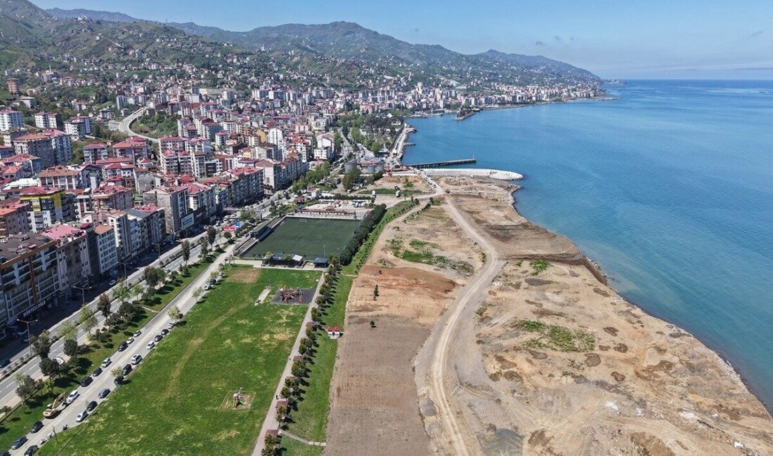 Trabzon’un Akçaabat ilçesinin vizyon projeleri arasında yer alan ve ilçe