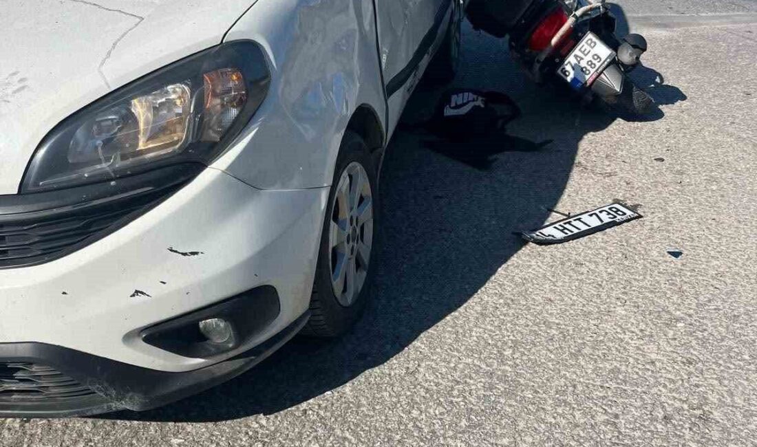 Zonguldak’ın Alaplı ilçesinde meydana gelen trafik kazasında motosiklette bulunan 2
