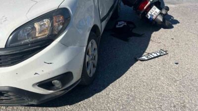 Zonguldak’ın Alaplı ilçesinde meydana gelen trafik kazasında motosiklette bulunan 2