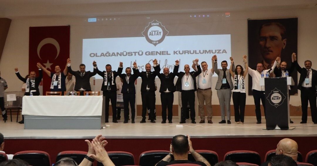 Altay camiası, 6 Haziran’da İzmir’de eski Beşiktaş Başkanı ve iş