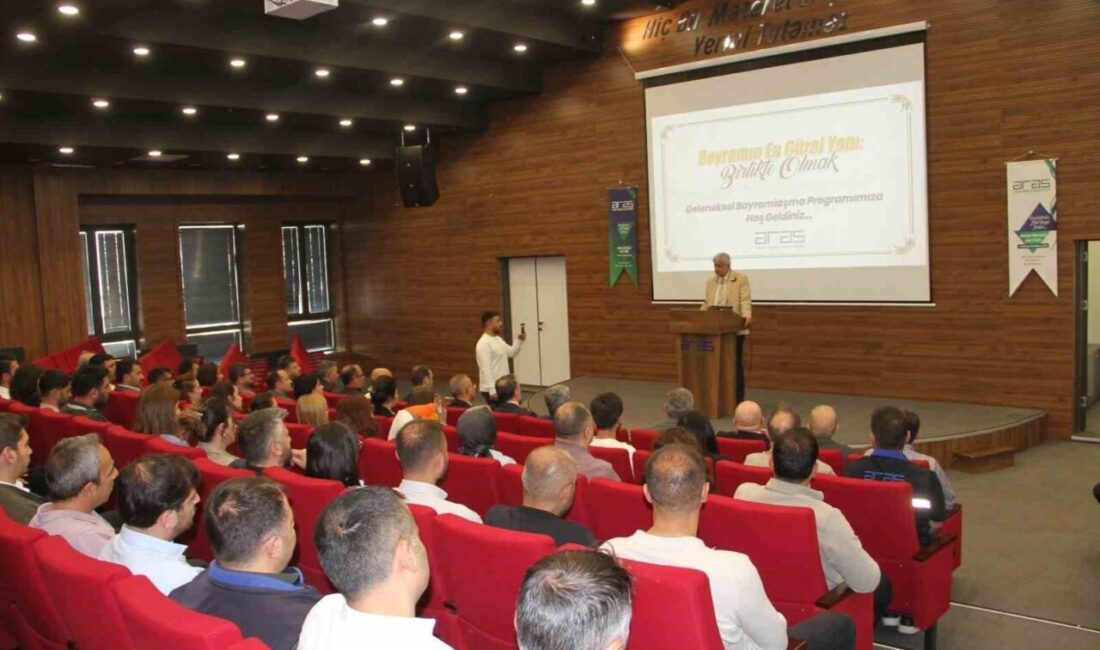 Aras Elektrik, Kurban Bayramı sonrasında düzenlediği geleneksel bayramlaşma etkinliğinde çalışanlarıyla