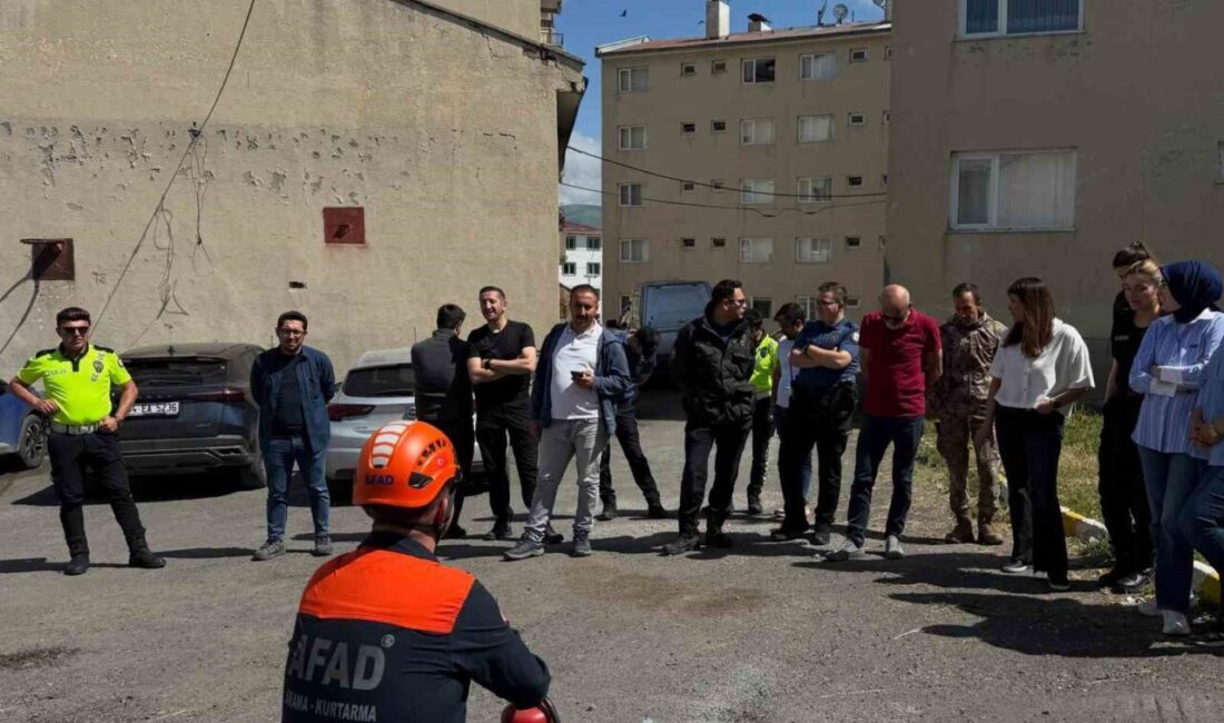 Ardahan İl Afet ve Acil Durum Müdürlüğü (AFAD) personeli tarafından,