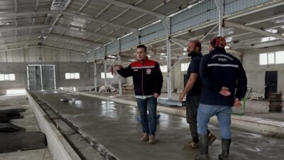 Bayburt’un Besi Havzası ili olarak belirlenmesinin ardından Aydıntepe’de hayvancılık işletmelerine
