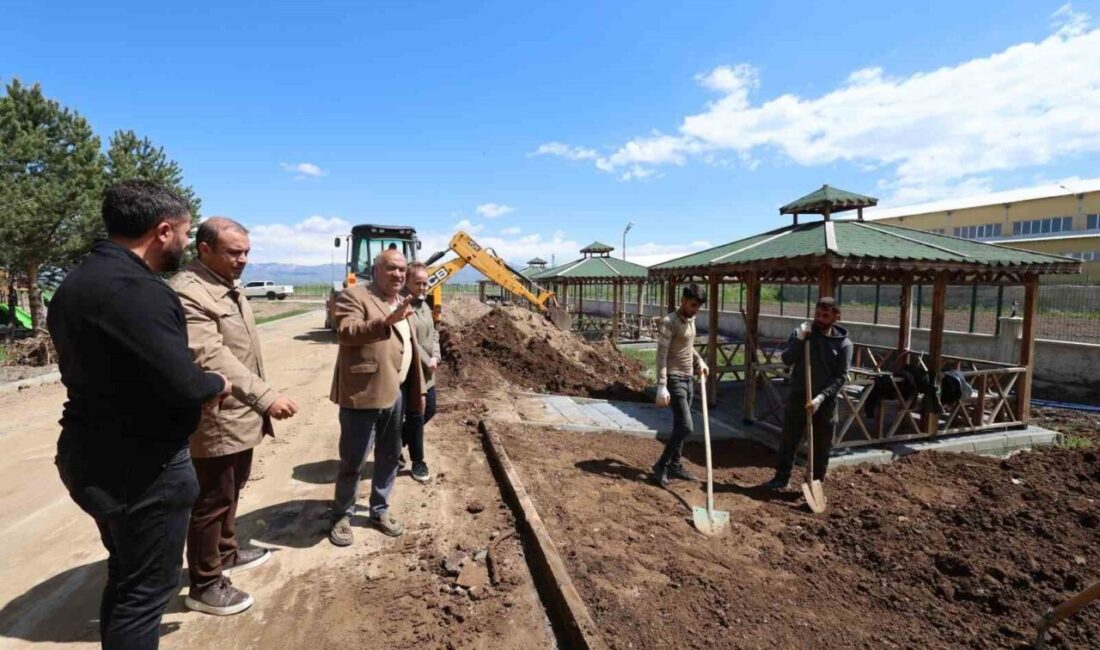 Aziziye Belediyesi, ilçeye kazandıracağı yeni millet bahçesine, Erzurum Valiliği yapmış