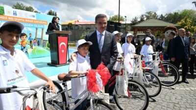 Erzurum’da “Dumansız Bir Hayat Bırak Çocuğuna, Bisikleti de Bizden Olsun”