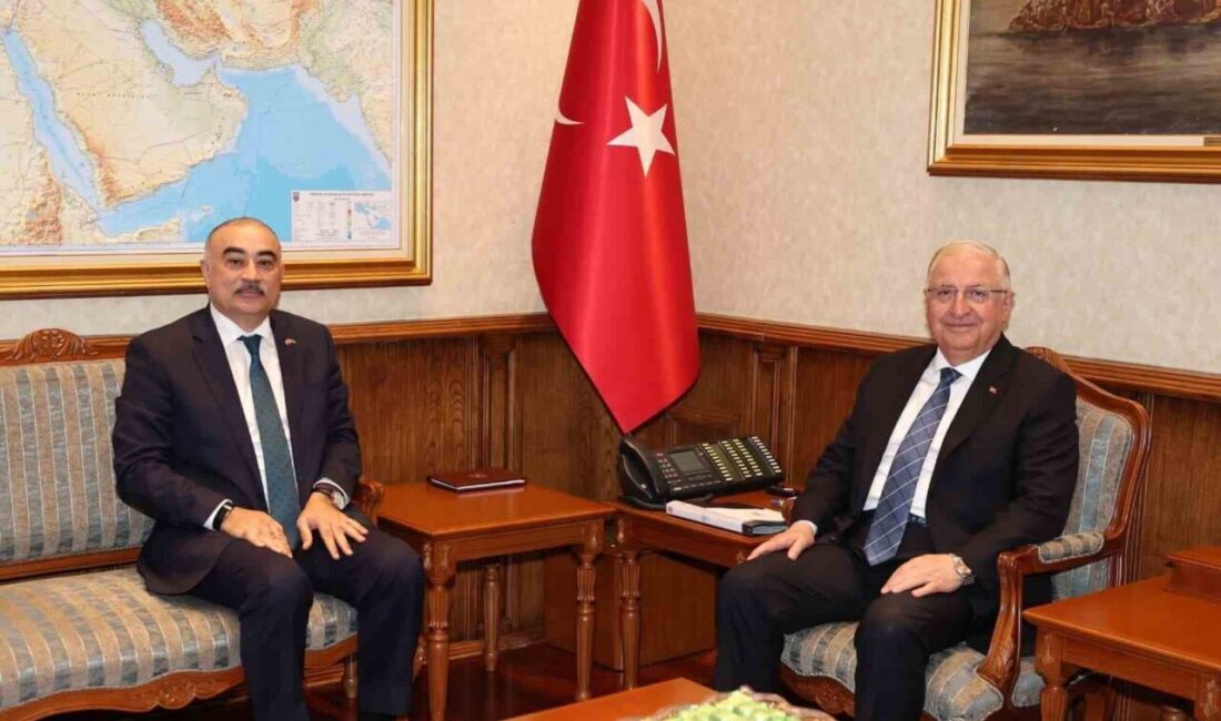 Milli Savunma Bakanı Yaşar Güler, Azerbaycan’ın Ankara Büyükelçisi Reşad Memmedov’u