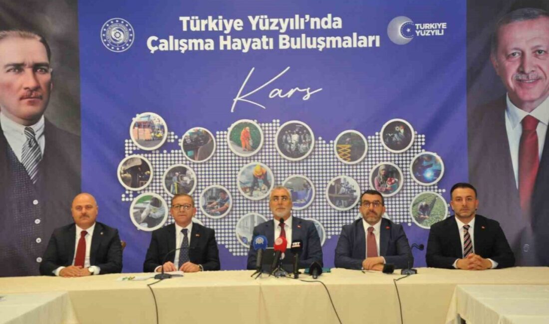 Çalışma ve Sosyal Güvenlik Bakanı Prof. Dr. Vedat Işıkhan, Karslı