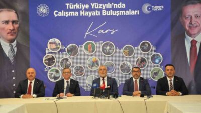 Çalışma ve Sosyal Güvenlik Bakanı Prof. Dr. Vedat Işıkhan, Karslı