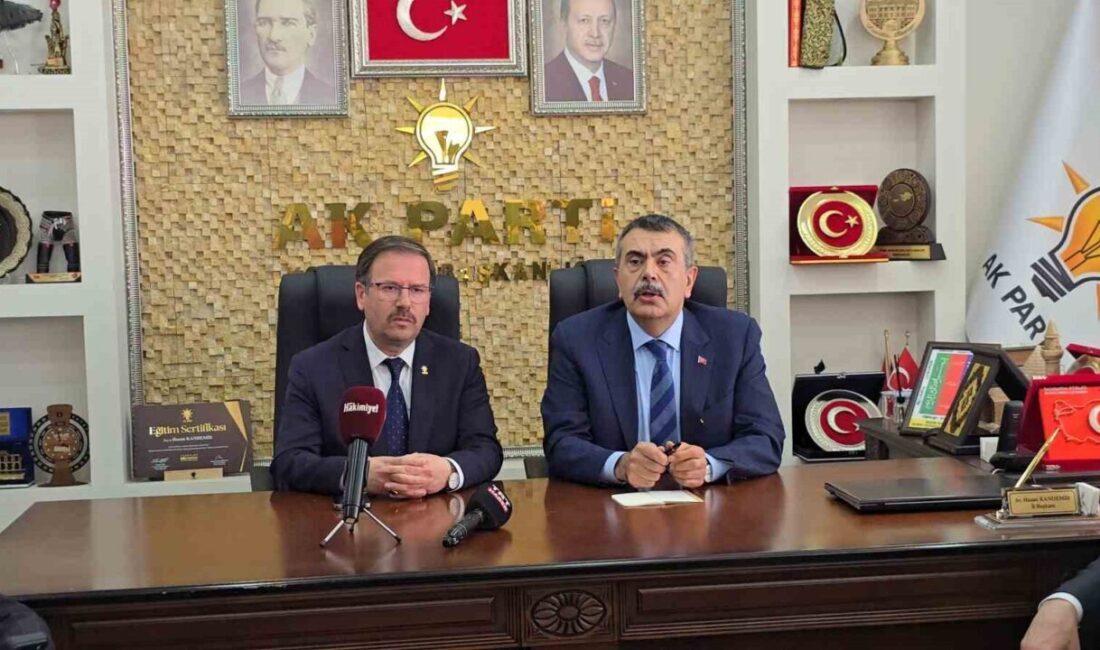 Milli Eğitim Bakanı Yusuf Tekin, AK Parti iktidara geldiğinde 350