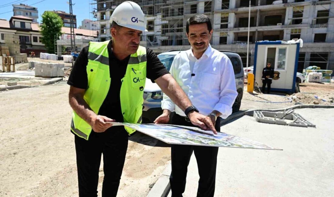 Battalgazi Belediye Başkanı Bayram Taşkın, Saray Mahallesi Rezerv Alanı’nda devam