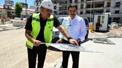 Battalgazi Belediye Başkanı Bayram Taşkın, Saray Mahallesi Rezerv Alanı’nda devam