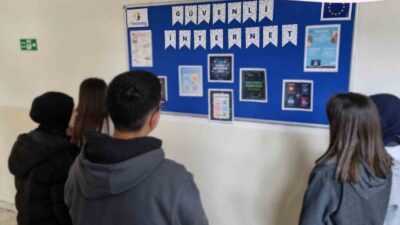 Bayburt Lisesinde yürütülen uluslararası projeyle öğrenciler, dijital girişimcilik, sürdürülebilir iş