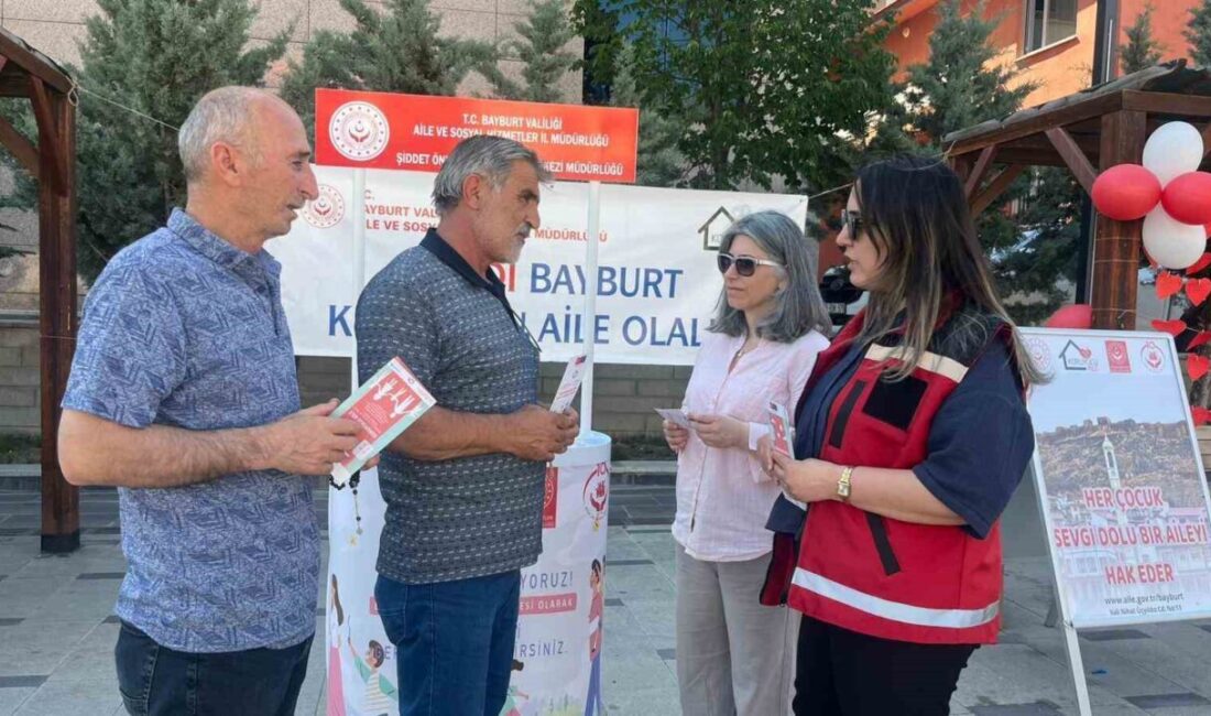 Bayburt’ta ’Aile ve Nüfus 10 Yılı’ çalışmaları kapsamında koruyucu aile